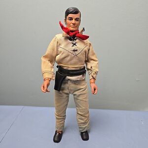 Mego‎ 1973 Gabriel Lone Ranger 10" Vtg Action Figure with Gun Belt (No Guns)